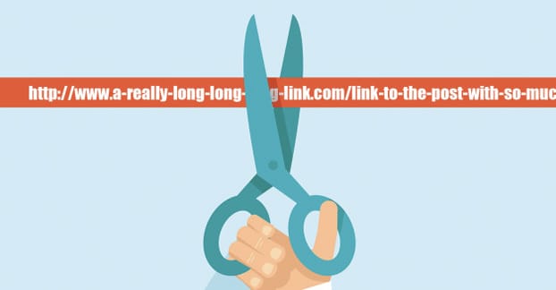 URL shortener compressing long links into short, shareable URLs