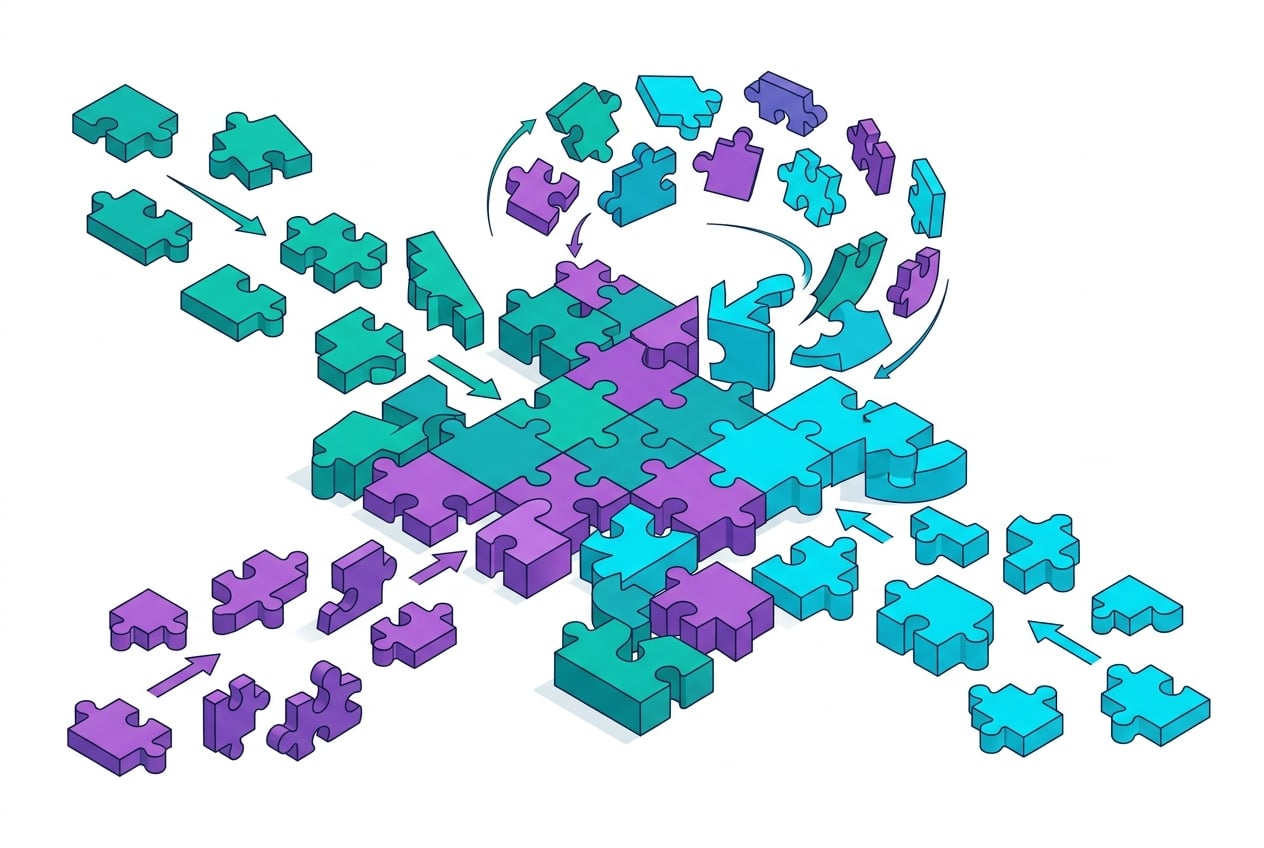 Keyword mixer combining seed terms into hundreds of keyword variations
